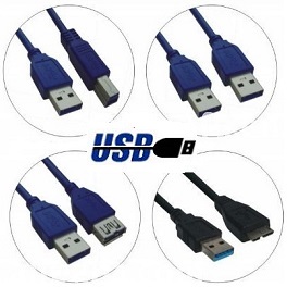 Cables y adaptadores USB
