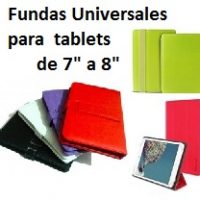 Fundas Universales Tablet de 7" a 8"